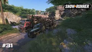 Miniature : 🌴 (PTS) Snow Runner FR 🌵 – Chantier Sud  - du dépôt de troncs. (Carte 2) | Saison 18 ☀️ – (Mexique)