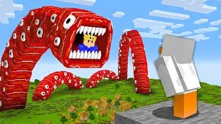 Miniature : Je l'ai PIÉGÉ avec le TRAIN EATER sur Minecraft !