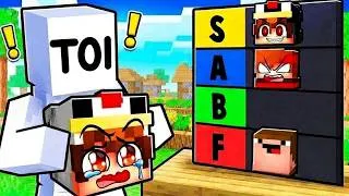 Miniature : TOI TU NOTE mes Amis sur Minecraft…