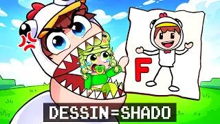 Miniature : DESSINE OU se FAIRE MANGER sur ROBLOX !