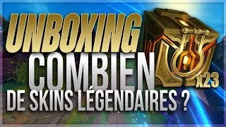 Miniature : PREMIER UNBOXING DE 23 COFFRES LEAGUE OF LEGENDS POUR MON ANNIVERSAIRE !