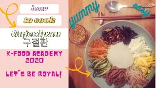 Miniature : When a french girl makes 구절판 / Gujeolpan (K-Food Academy 2020) ASMR