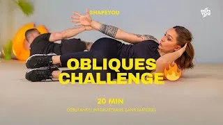 Miniature : ABDOS EXPRESS 20 MIN I OBLIQUES CHALLENGE #challenge #abdos_workout #fitness #abdos #workout