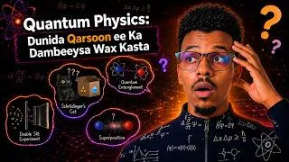 Miniature : Quantum Physics: Dunida Qarsoon ee Ka Dambeeysa Wax Kasta