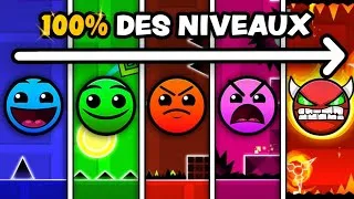 Miniature : J'ai 100% TOUS Geometry Dash 🔥 (c'était long...)