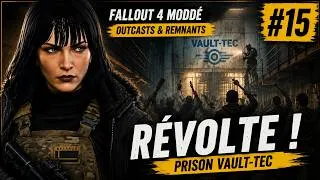 Miniature : Fallout 4 Moddé #15 - Outcasts & Remnants | La révolte éclate dans la prison Vault-Tec