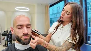 Miniature : 💈 New Barbershop with HEAVENLY Service & Attentive Owner! [Relaxing] – Ostrava 🇨🇿
