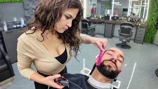 Miniature : ASMR Kazakh Barbershop Visit [Buzz cut, Trim & Shave] – Almaty 🇰🇿