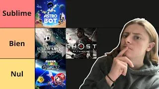 Miniature : JE CLASSE TOUS LES JEUX QUE J’AI FAITS EN STREAM EN 2025 !