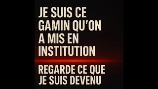 Miniature : “Je suis ce gamin qu’on a mis en institution. Regarde ce que je suis devenu.”