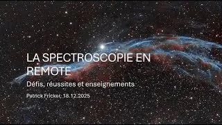 Miniature : La Spectroscopie en remote
