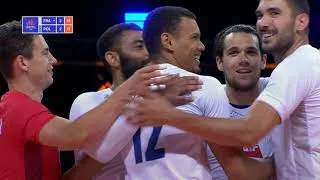 Miniature : VNL Hommes: La France bat la Pologne avec un festival de bloc de Stéphen Boyer