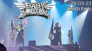 Miniature : [Paris 2025] BABYMETAL fan cam (with Bambie Thug and Poppy) 🦊