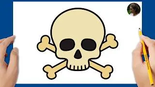Miniature : Comment dessiner un crâne ☠️ | Dessin facile