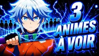 Miniature : 3 ANIMES CAPTIVANTS A VOIR