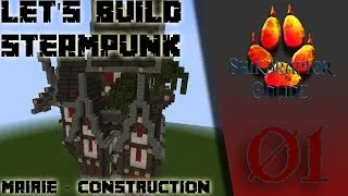 Miniature : Let's Build Ville Steampunk #1 : La Mairie - Construction [FR]