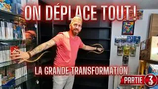 Miniature : On déplace TOUT! Nouvelle Gaming Room Part3