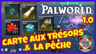 Miniature : Les Pals pour la Pêche & Les Cartes aux Trésors en OR - PALWORLD 1.0 GUIDE