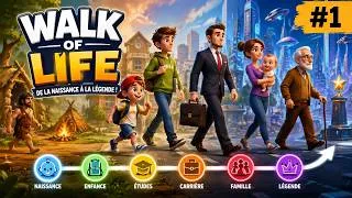 Miniature : JE DÉCOUVRE WALK OF LIFE ! Une vie entière nous attend ! | Épisode 1