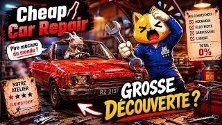 Miniature : Je suis le PIRE MÉCANO 😂 | Découverte de Cheap Car Repair
