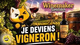 Miniature : Créer mon propre VIN ?! 🍷 Winemaker Simulator est surprenant !