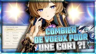 Miniature : 🤔COMBIEN FAUT IL DE VOEUX POUR UNE C0R1 ?!💥| Genshin Impact