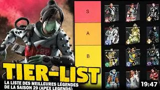 Miniature : TIER LIST APEX LEGENDS Saison 29 - Qui est vraiment le meilleur ?