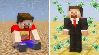 Miniature : Minecraft, mais on devient MILLIONAIRE !