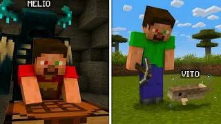 Miniature : Minecraft, mais on devient un MOB aléatoire chaque MINUTE