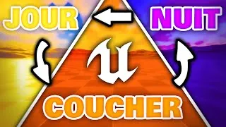 Miniature : Créer un Cycle JOUR/NUIT en 2 minutes (Unreal Engine 5 Tutoriel)