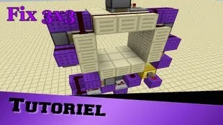 Miniature : [Tutoriel] Fix de la porte 3x3 en piston compacte