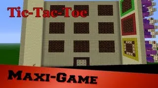 Miniature : [Maxi-Game] Tic tac toe très compact en redstone ! (1.6.2)