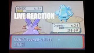 Miniature : [Live Reaction] Shiny Regice after 15416 SR's in Ruby