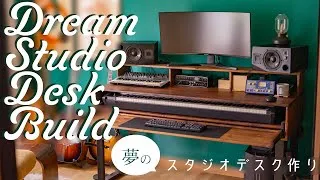 Miniature : From Empty Room to Cozy Studio (Part I) — Building Dream Desk