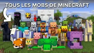 Miniature : J'ai Collecté TOUS les Mobs en Survie sur Minecraft