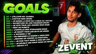Miniature : MES DONATION GOALS DU ZEVENT 2026 !