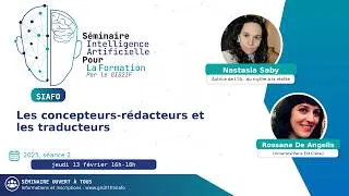Miniature : Les concepteurs-rédacteurs et les traducteurs