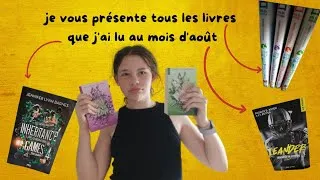 Miniature : Je vous présente tous les livres que j'ai lu au mois d'août📚