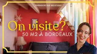 Miniature : APPART TOUR D'ARTISTE À BORDEAUX | 50m2, duplex, déco & astuces ☀️