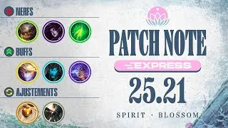 Miniature : PATCH EXPRESS 25.21 | ÉNORME Changement Des Starter Items