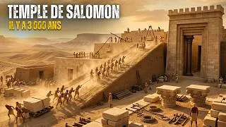 Miniature : La construction du TEMPLE DE SALOMON : 150 000 hommes et pas un seul marteau.