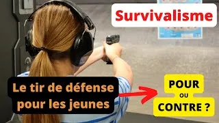 Miniature : Survivalisme - POUR ou CONTRE le tir des enfants ? Glock 44 aux USA 🇺🇸