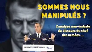 Miniature : Pourquoi ce discours sonne faux ? Les signes d’un message contraint et imposé par Macron.