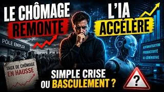 Miniature : Le chômage remonte, l'IA accélère. Simple crise ou basculement ?