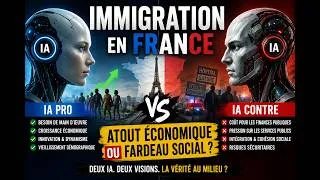 Miniature : Immigration en France : Atout Économique ou Fardeau Social ? | Débat entre Deux IA