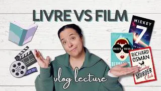 Miniature : J’ai comparé 3 livres et leurs adaptations 🎬 | Vlog lecture