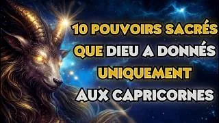 Miniature : CAPRICORNE ♑ 10 Dons Sacrés Uniquement Réservés aux Âmes Capricorne | Dimanche 19 avril 2026