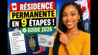 Miniature : OBTENIR LA RÉSIDENCE PERMANENTE AU CANADA EN 6 MOIS/ ÉTAPE PAR ÉTAPE