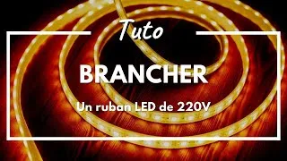 Miniature : SILAMP - Comment brancher un ruban LED 220V avec des connecteurs à clipser ?