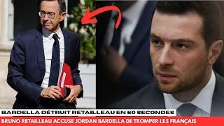 Miniature : Bardella détruit Retailleau en 60 secondes — la réponse qui fait trembler la Macronie